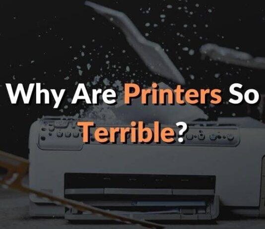 Why Are Printers So Terrible